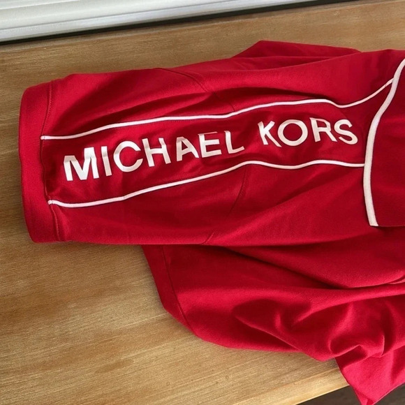 Michael Kors Red Polo Shirt NWT - Picture 2 of 5
